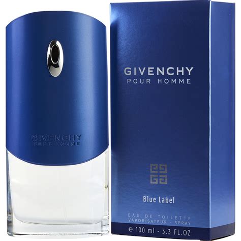 givenchy blue men|Givenchy pour homme blue label.